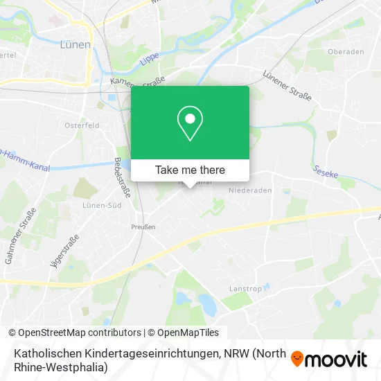 Katholischen Kindertageseinrichtungen map