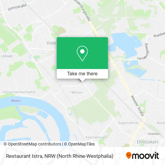 Карта Restaurant Istra
