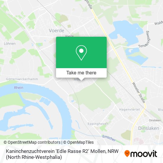 Kaninchenzuchtverein 'Edle Rasse R2' Mollen map