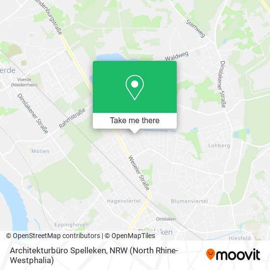 Architekturbüro Spelleken map