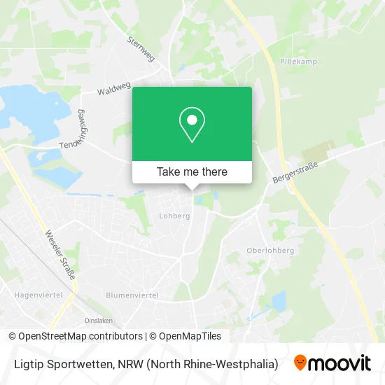 Карта Ligtip Sportwetten