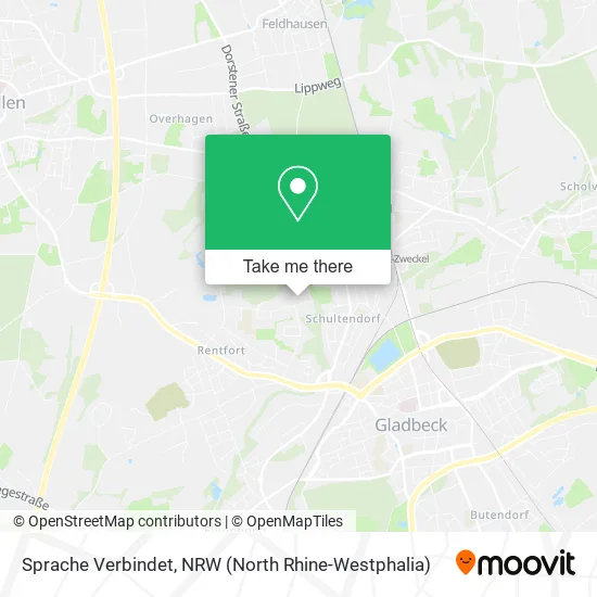 Карта Sprache Verbindet