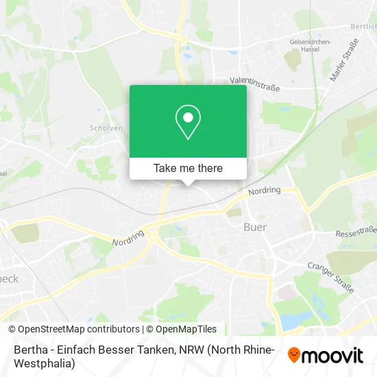 Карта Bertha - Einfach Besser Tanken