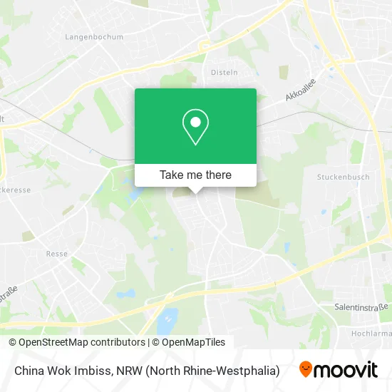 Карта China Wok Imbiss