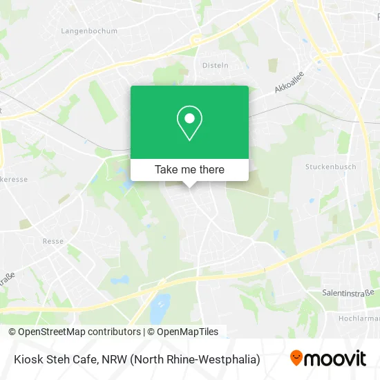 Карта Kiosk Steh Cafe