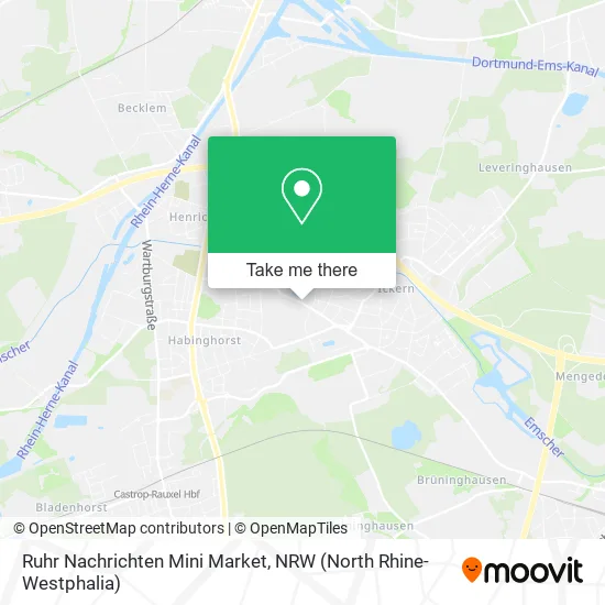 Карта Ruhr Nachrichten Mini Market