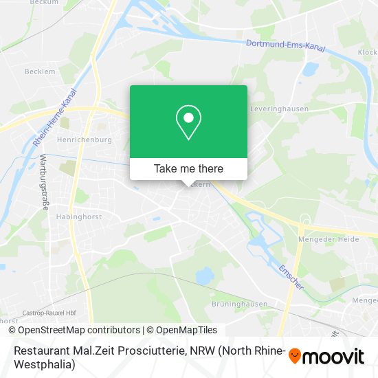 Restaurant Mal.Zeit Prosciutterie map