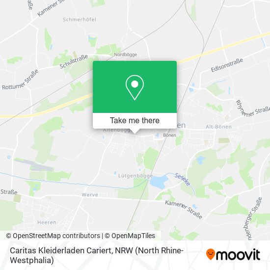 Caritas Kleiderladen Cariert map