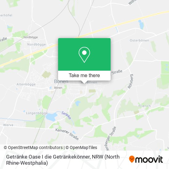 Getränke Oase I die Getränkekönner map