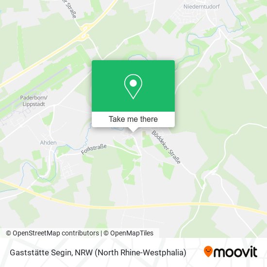 Карта Gaststätte Segin
