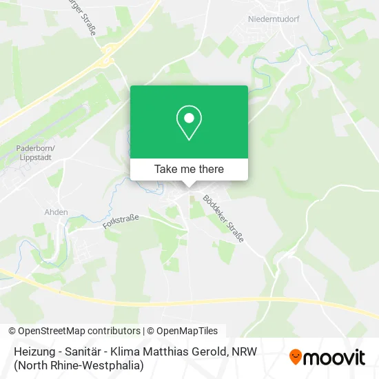 Карта Heizung - Sanitär - Klima Matthias Gerold
