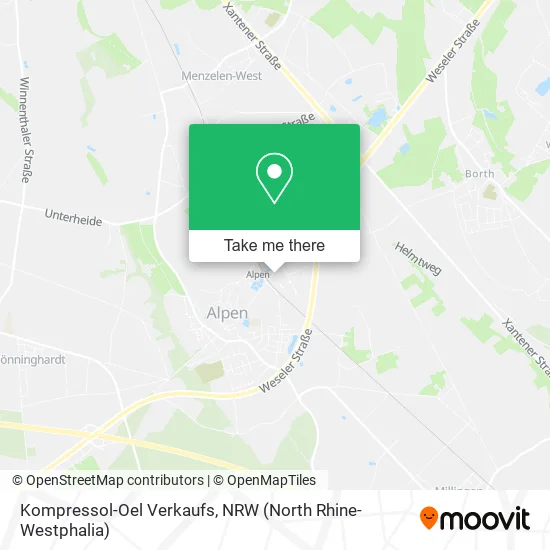 Карта Kompressol-Oel Verkaufs