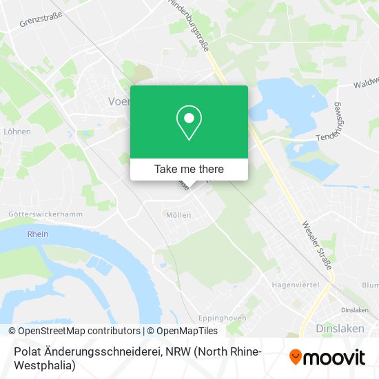Polat Änderungsschneiderei map