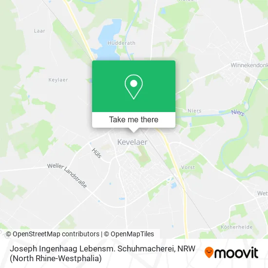 Карта Joseph Ingenhaag Lebensm. Schuhmacherei