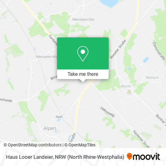 Haus Looer Landeier map