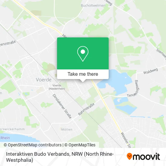 Карта Interaktiven Budo Verbands