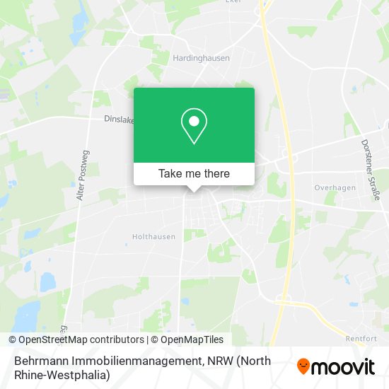 Behrmann Immobilienmanagement map