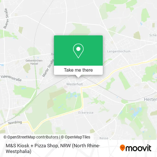 Карта M&S Kiosk + Pizza Shop