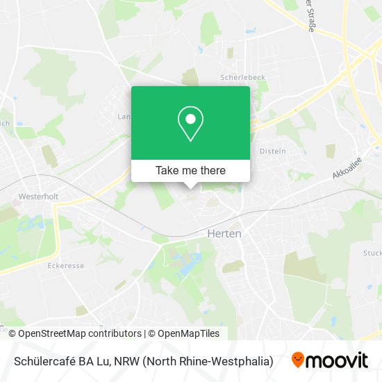 Schülercafé BA Lu map