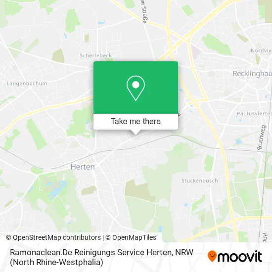 Ramonaclean.De Reinigungs Service Herten map