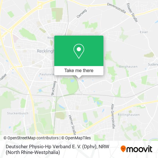 Deutscher Physio-Hp Verband E. V. (Dphv) map