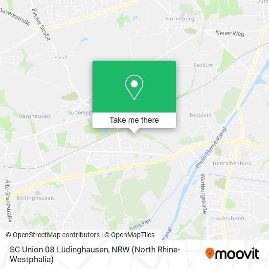 SC Union 08 Lüdinghausen map