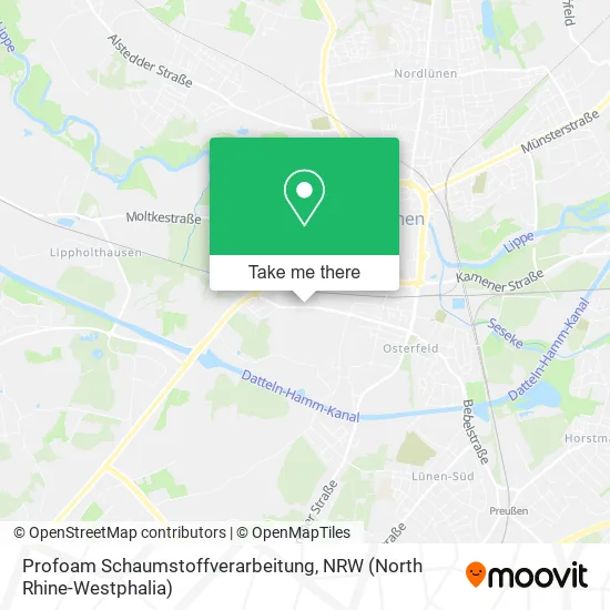 Карта Profoam Schaumstoffverarbeitung