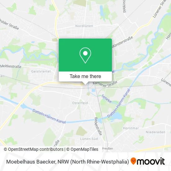 Карта Moebelhaus Baecker