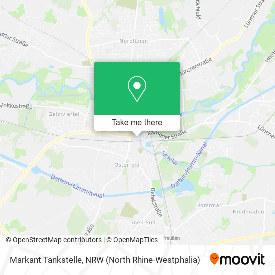 Карта Markant Tankstelle