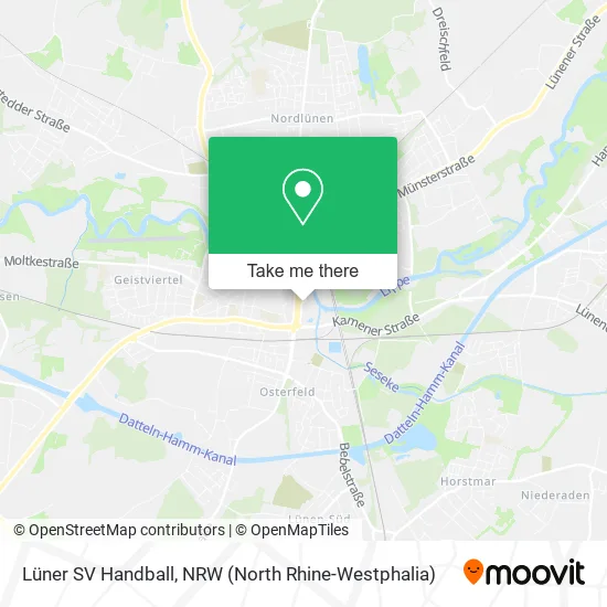 Lüner SV Handball map