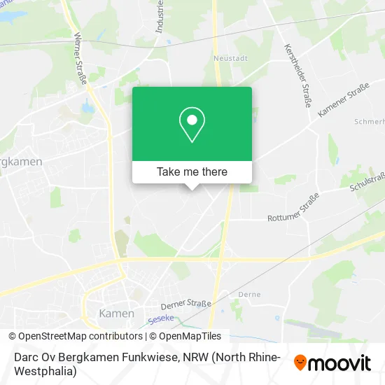 Карта Darc Ov Bergkamen Funkwiese