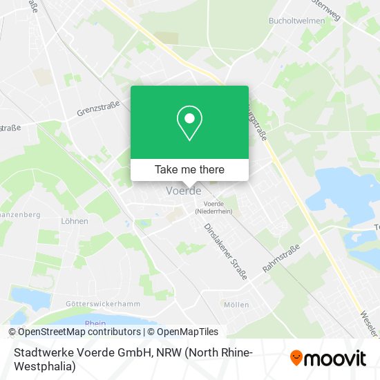 Stadtwerke Voerde GmbH map