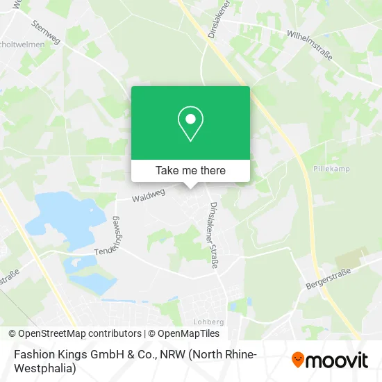 Fashion Kings GmbH & Co. map