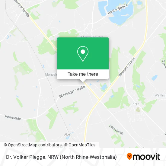 Dr. Volker Plegge map