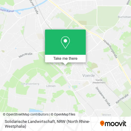 Карта Solidarische Landwirtschaft
