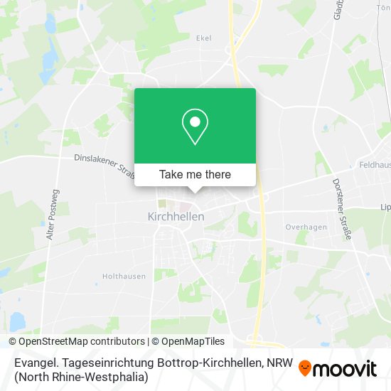 Evangel. Tageseinrichtung Bottrop-Kirchhellen map