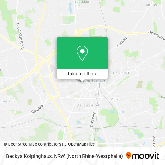 Карта Beckys Kolpinghaus