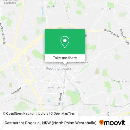 Restaurant Bogazici map