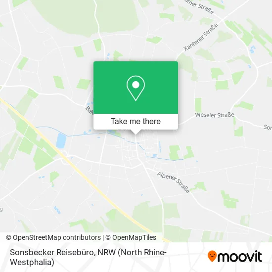 Sonsbecker Reisebüro map