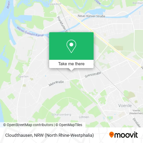 Карта Cloudthausen