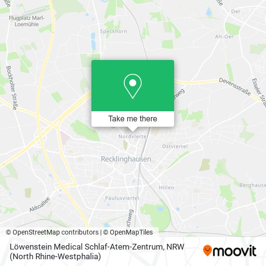 Löwenstein Medical Schlaf-Atem-Zentrum map