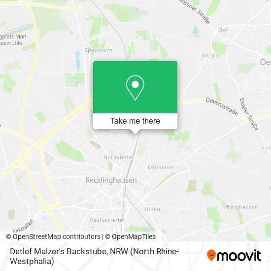 Карта Detlef Malzer's Backstube