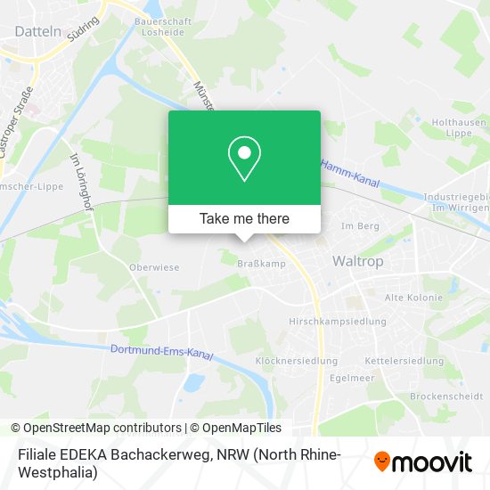Filiale EDEKA Bachackerweg map