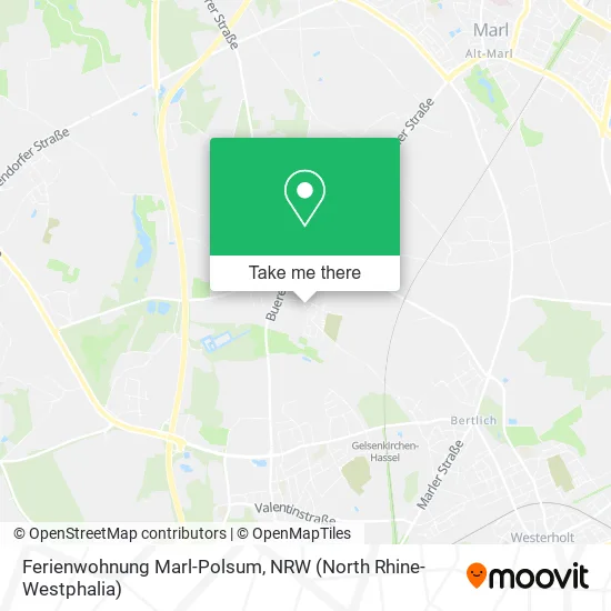 Ferienwohnung Marl-Polsum map