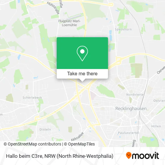 Карта Hallo beim C3re