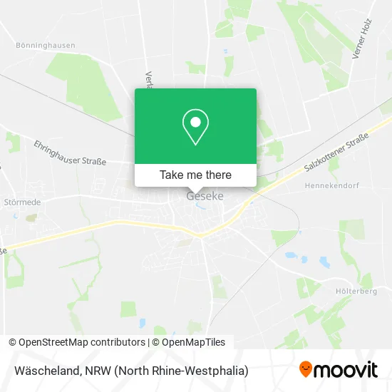 Карта Wäscheland