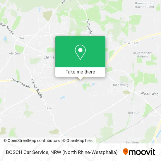 Карта BOSCH Car Service