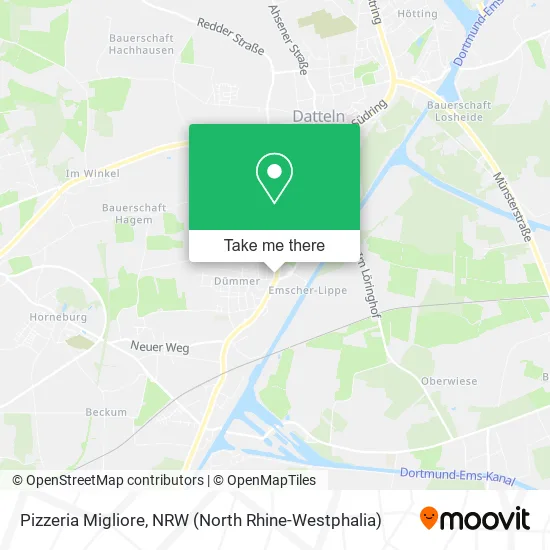 Карта Pizzeria Migliore