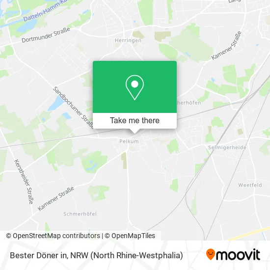 Карта Bester Döner in