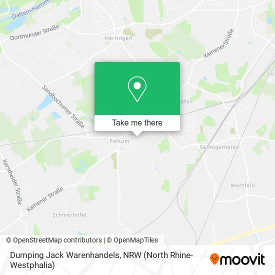 Dumping Jack Warenhandels map